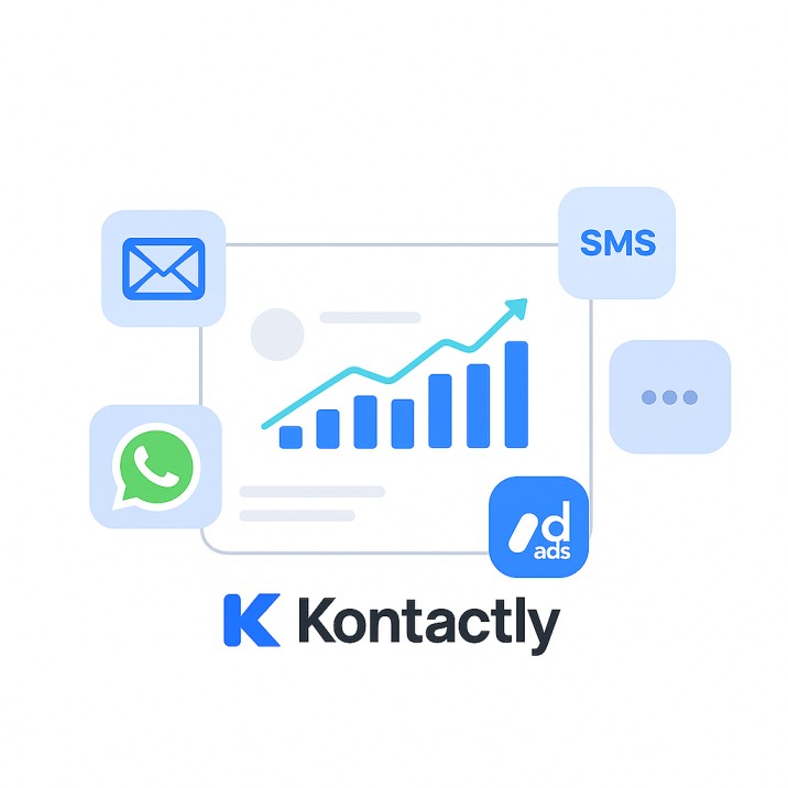 Kontactly SMS Whatsapp Email
